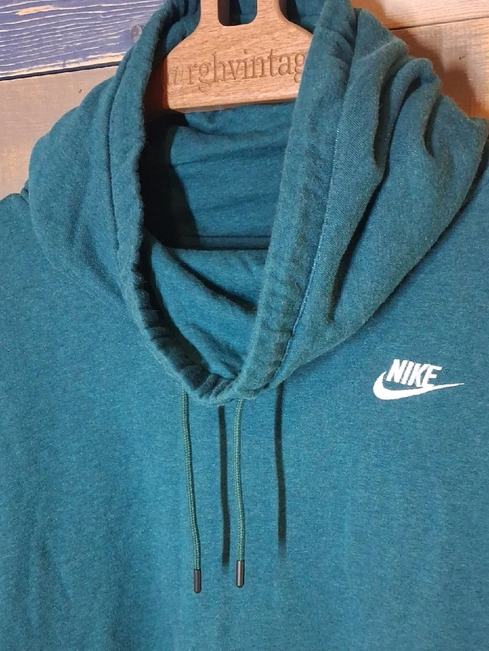 Nike Womens Teal Oversized Hoodie 1X